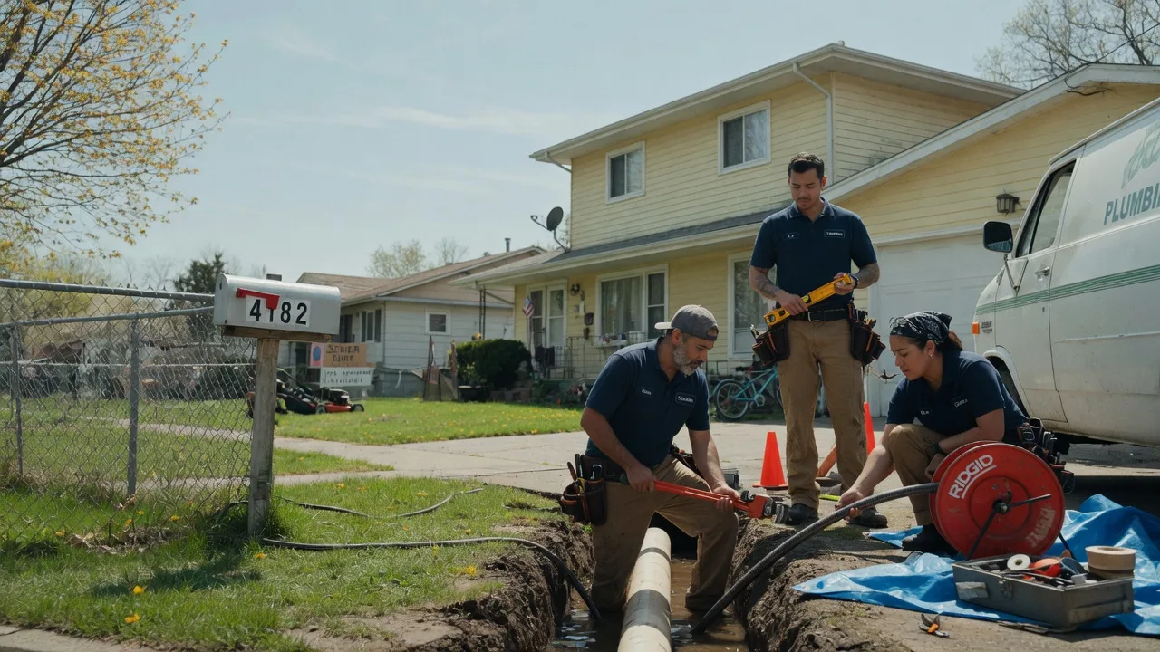 Gas Line Repair in Grand View, WI near me